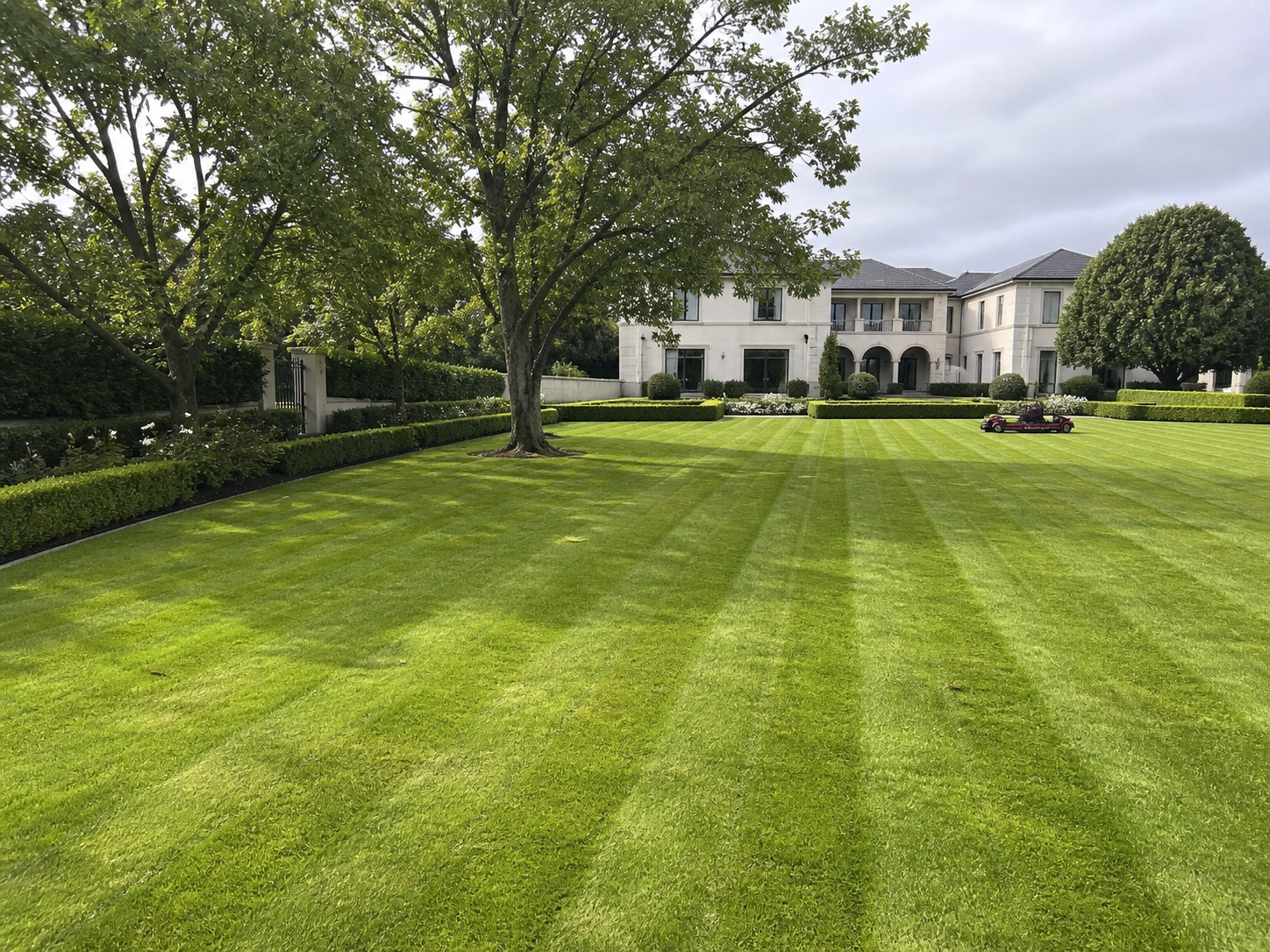 Large estate and acreage property garden management in Melbourne, full grounds care delivered by Mow It Up